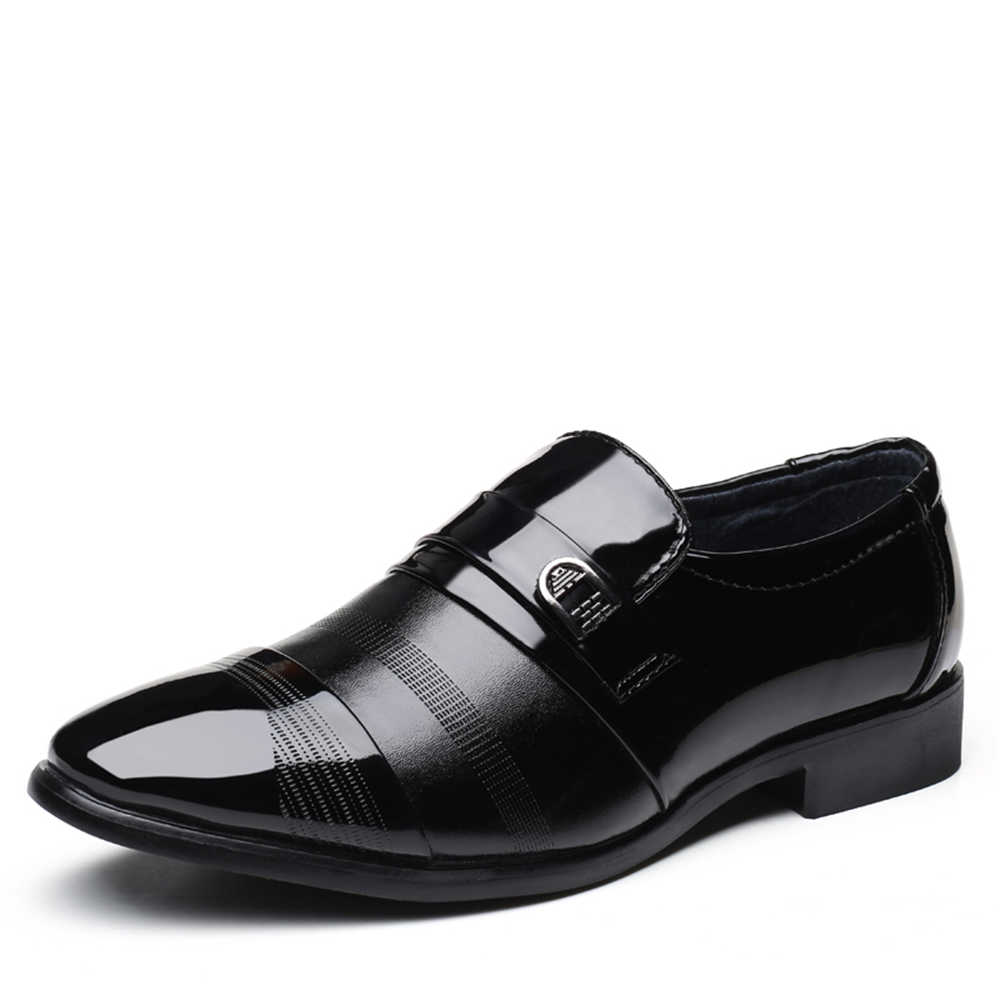 Outdoor Sport Name - Increases Height Lacquer Leather Men's Saoatenis