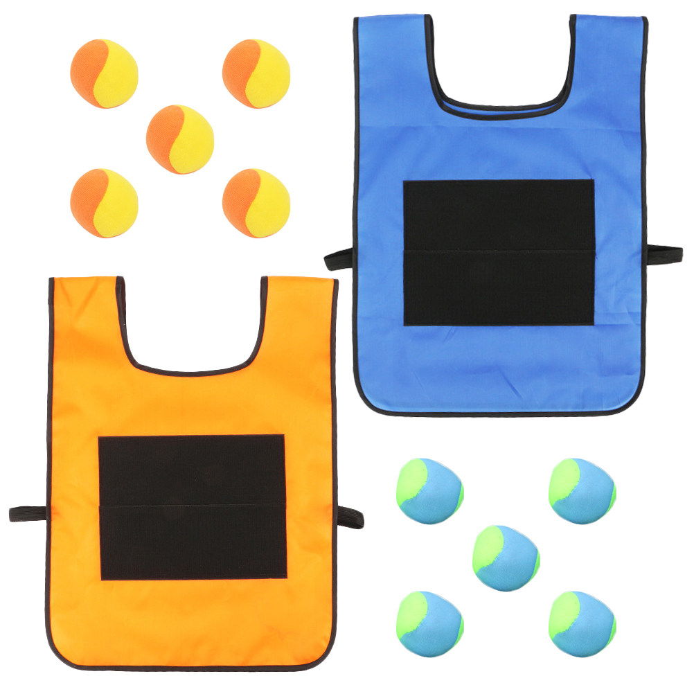 Outdoor Sport For Kids - 2Sets Children Sticky Ball Vest Creative