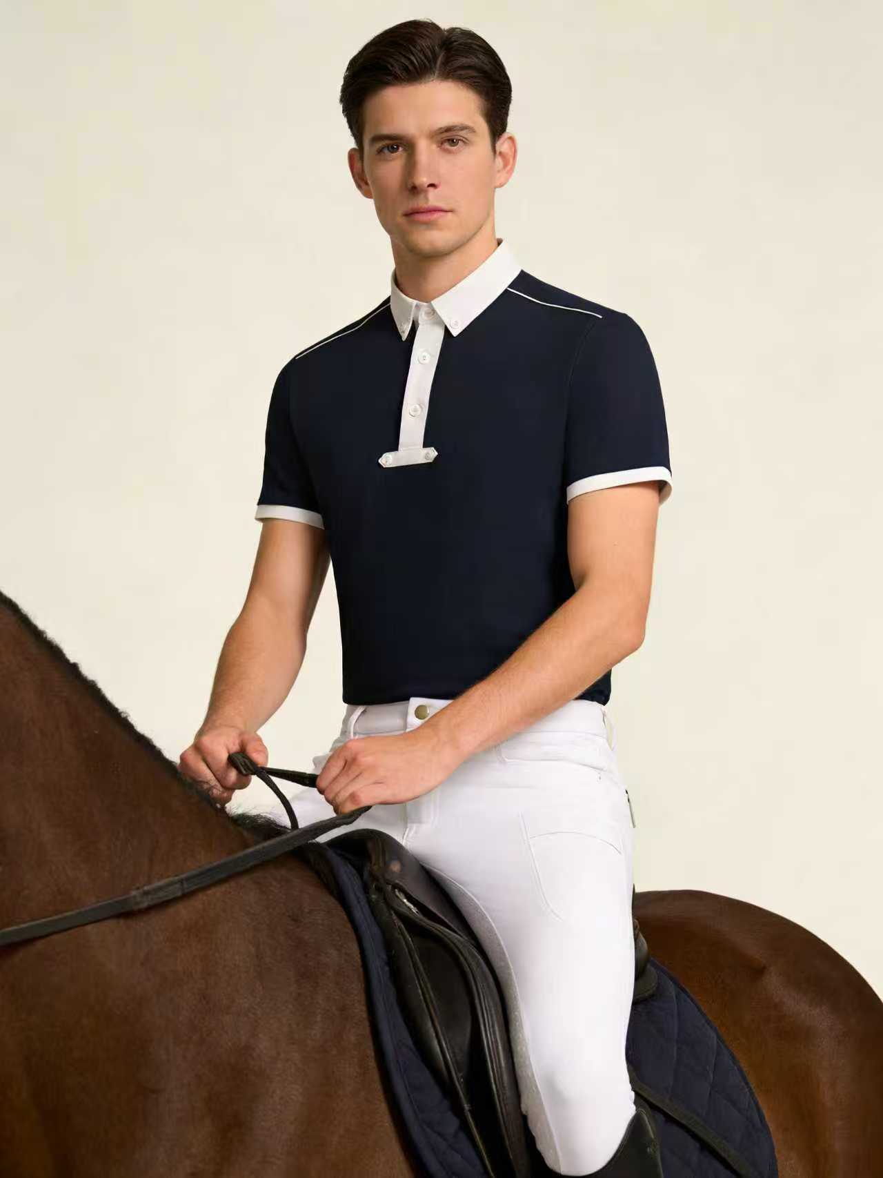 Men's equestrian top knitted p - Polo Shirt Equestrian review and price