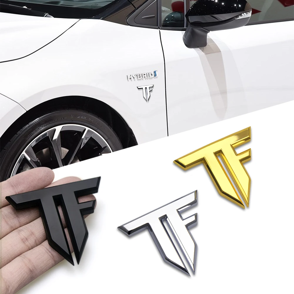 1pc 3D Metal TF Emblem Badge C - Outdoor Sport Logo review and price