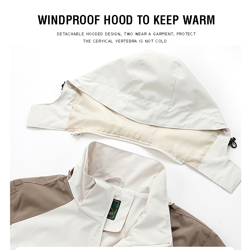 Waterproof Jacket personality  - Outdoor Sport Logo review and price