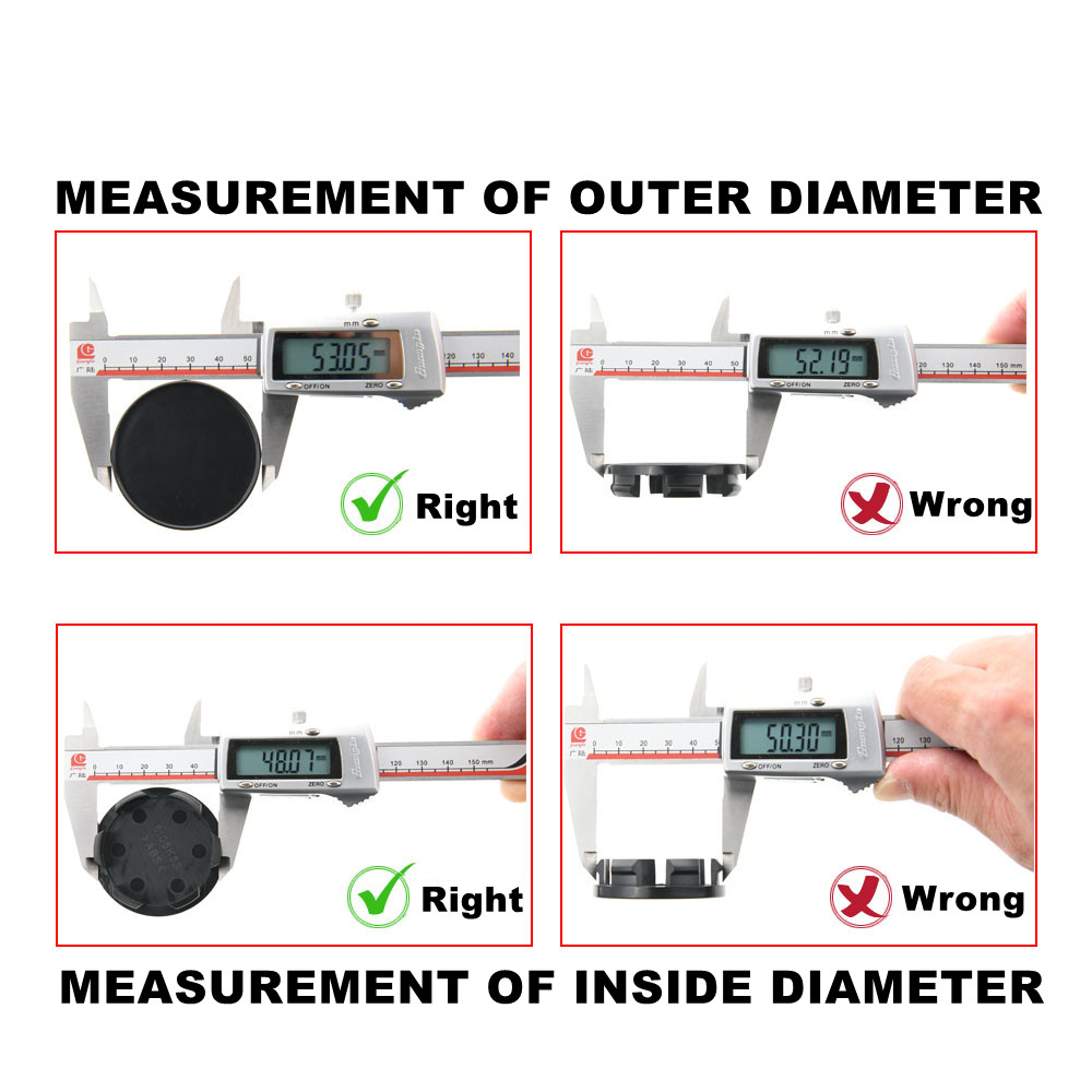 4PCS JDM Sport Rim Cap Clip 62 - Outdoor Sport Logo review and price