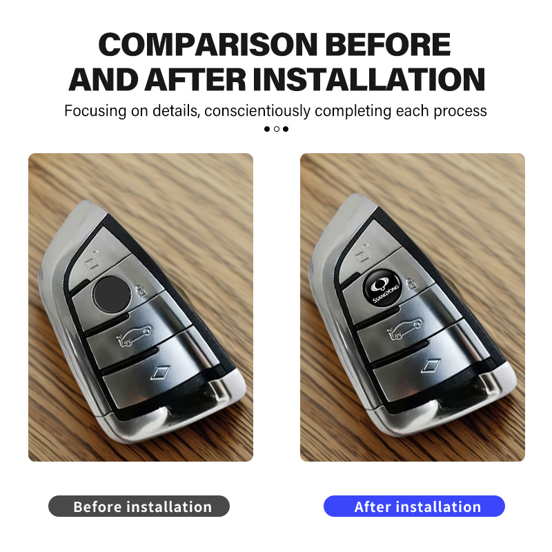 14mm Car Key Emblem Auto Contr - Outdoor Sport Logo review and price