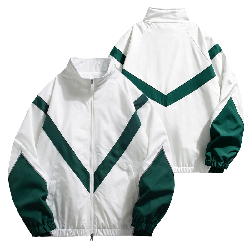 Men's Zipper Stand-Collar Raci - Outdoor Sport Logo review and price